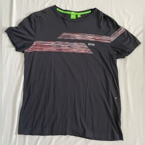 Black short leave Hugo Boss T-shirt. Men’s. Size large.